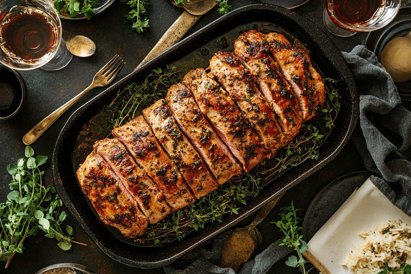 Recette gastronomique de filet mignon de porc aux saveurs raffinées