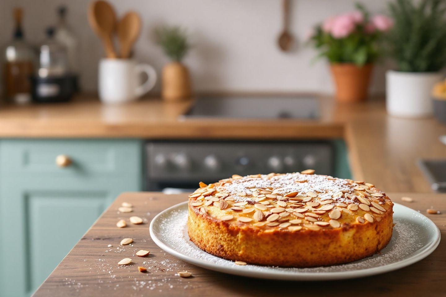 Recette du meilleur gâteau aux amandes moelleux et fondant