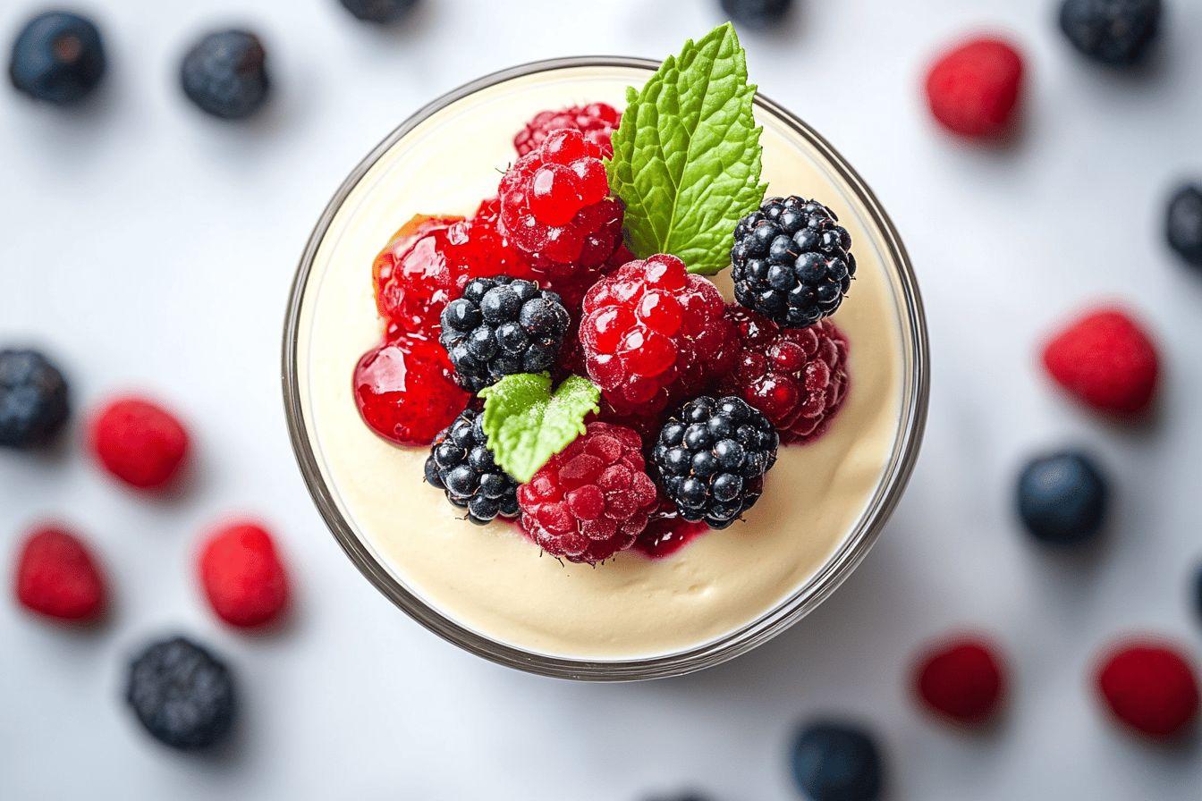 Recette de mousse vanille pour entremets et desserts gourmands