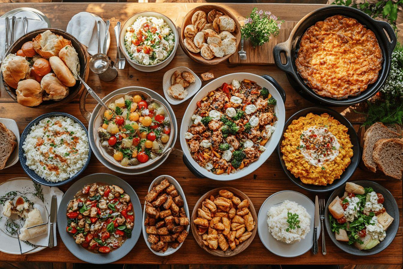 Plats pour 10 personnes à préparer la veille : recettes faciles pour recevoir en famille