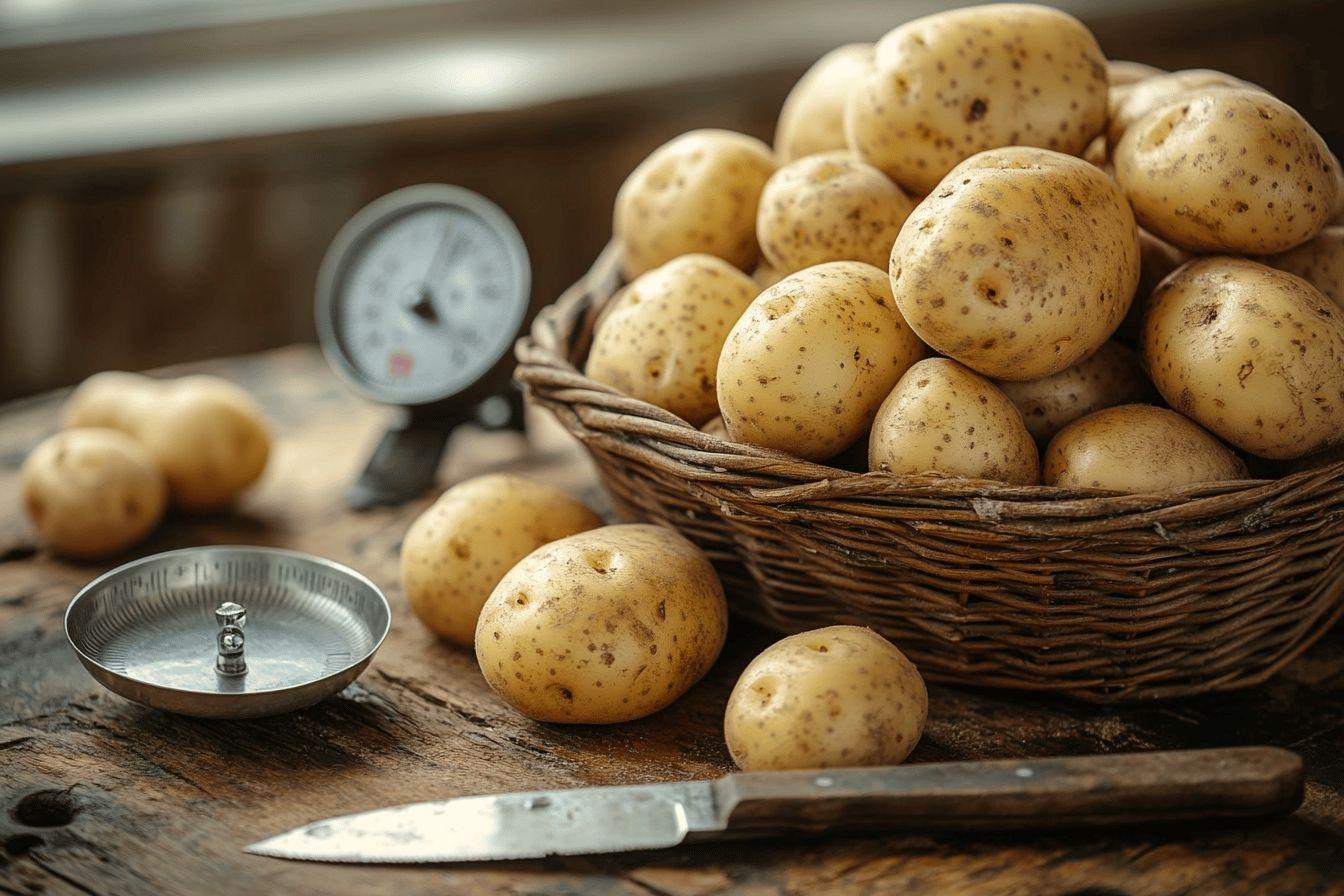 Combien de pommes de terre prévoir par personne : quelle quantité pour vos repas