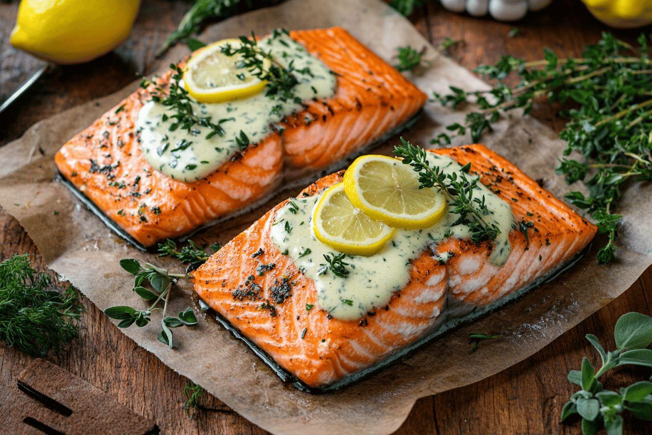 Pavés de saumon à la sauce : recettes et idées pour accompagner votre poisson